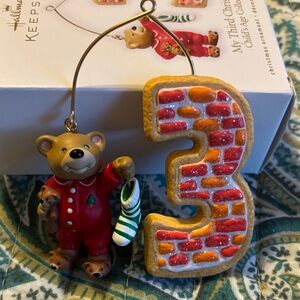 Hallmark Keepsake My Third Christmas ornament